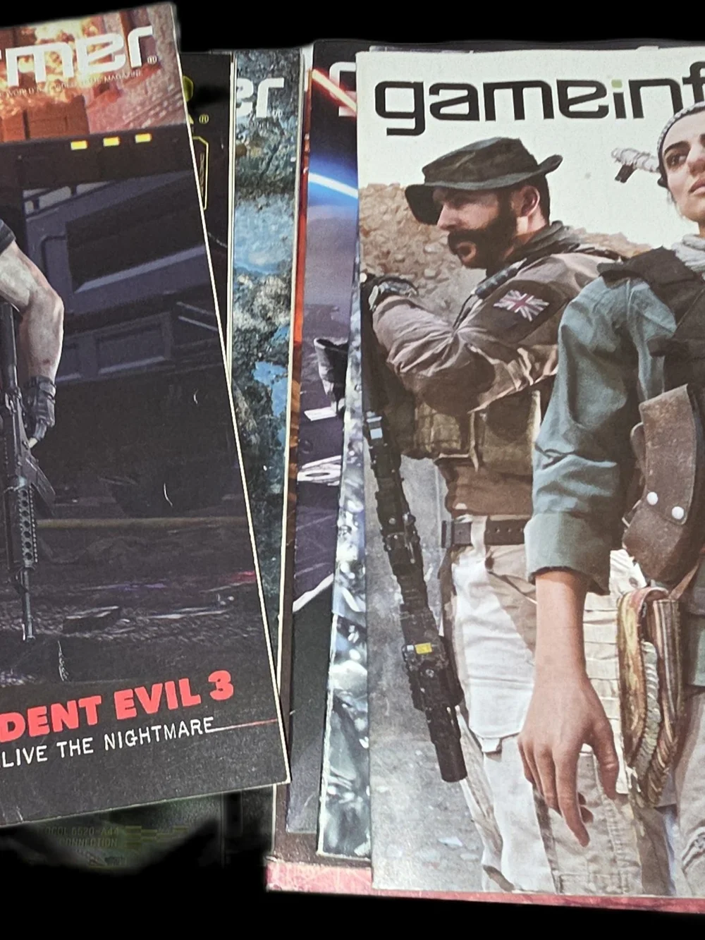 Huge lot of game informer magazine 2020 including features with resident evil